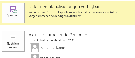 #zeitgleich am selben #Dokument arbeiten - mit #Word2013
