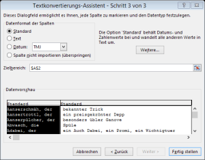Tipp Excel TextinSpalten3
