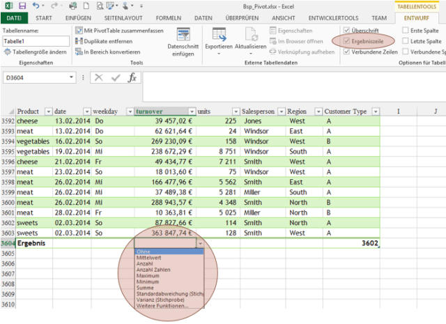 Tipp Excel Tabelle 4