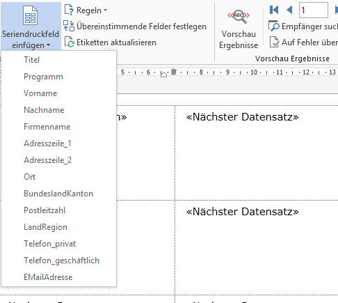 Tipp Word Serienetiketten4