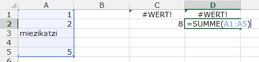 Tipp Excel Summe2
