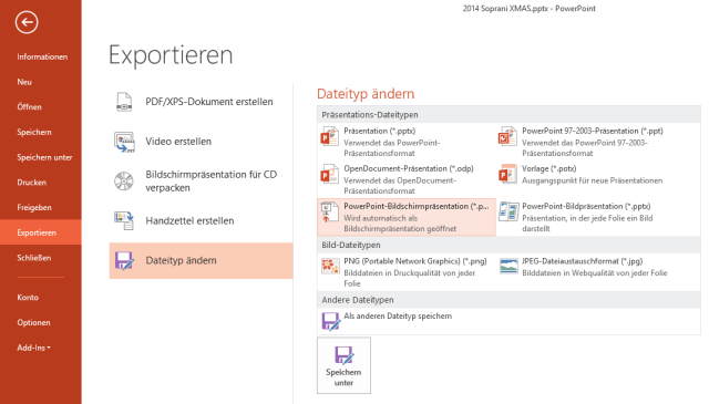 Tipp PowerPoint ppsx