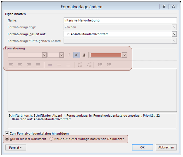 WTipp Formatvorlagen ändern 2