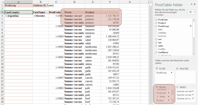 XTipp Pivot Wertesumme3