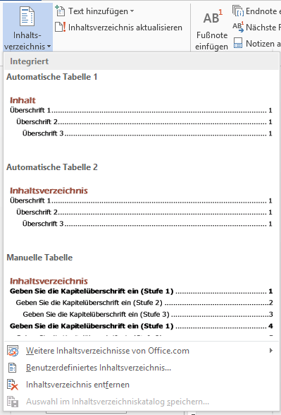 WTipp Inhaltsverzeichnis 1