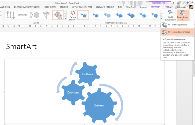 PTipp SmartArt kaputtmachen