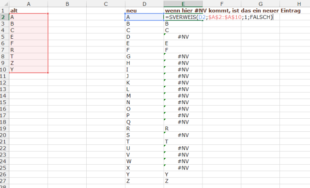 XTipp Vergleich mit SVERWEIS