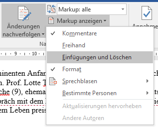 WTipp Änderungen bestimmte