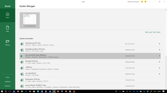 Tipp Excel Landing Page