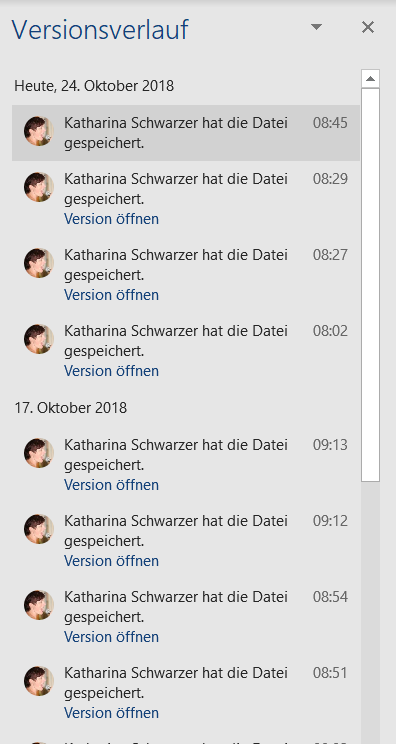 365Tipp Dateiversionen